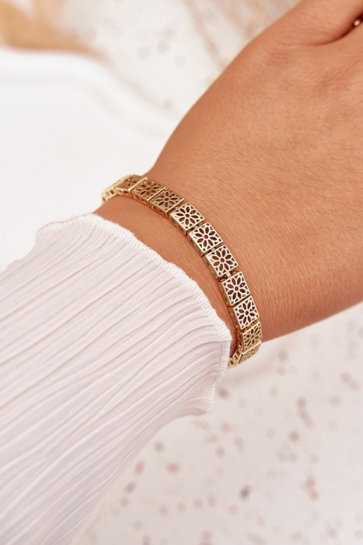 Ein Armband Feminin Aus Chirurgenstahl goldene Farbe