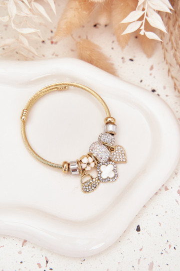 Armband z ZaInieszkami Charms gouden kleur 2