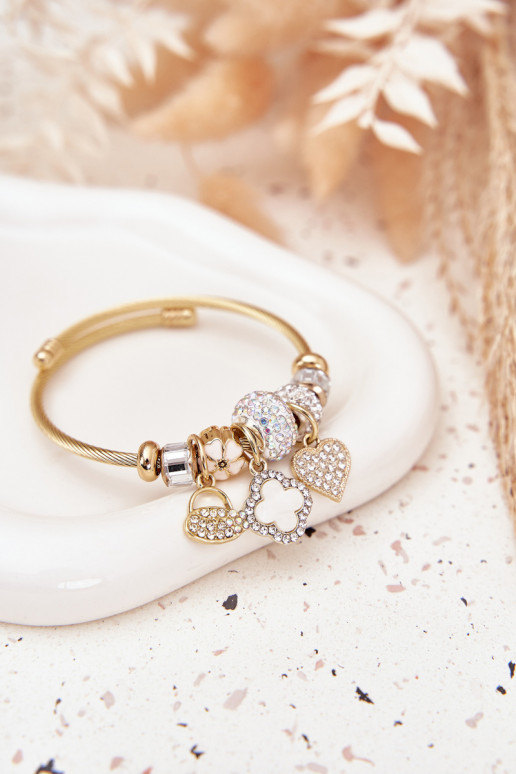 Armband z ZaInieszkami Charms gouden kleur