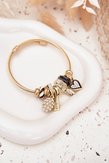 Un bracelet z ZaÀieszkami Charms couleur dorée 2