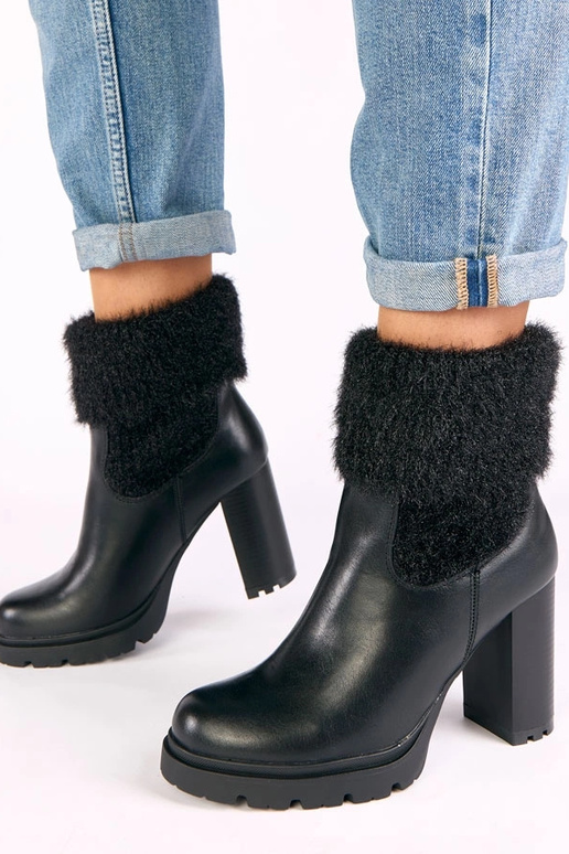 Randy schwarze Stiefel mit...