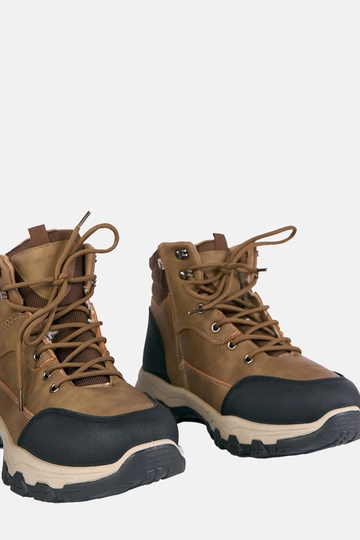 Donker zandkleurige heren sneakers Ryan 2