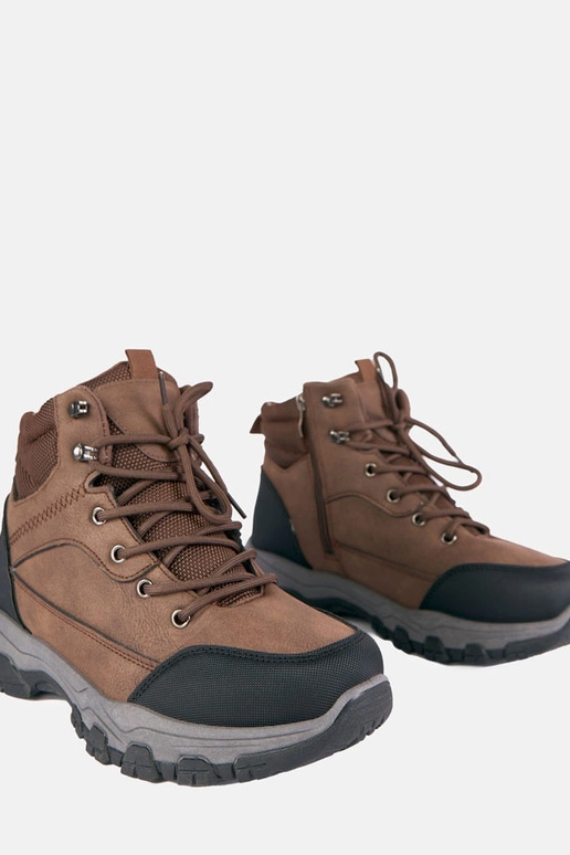 Bottines brunes pour hommes Ryan