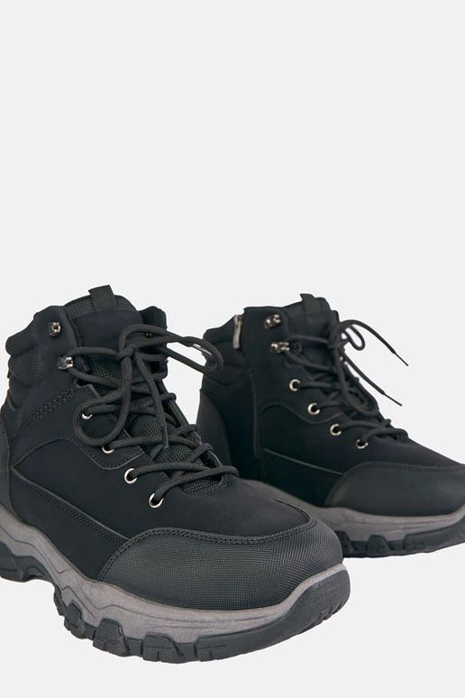 Bottines noires pour hommes Ryan