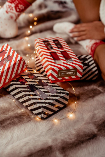Kerstkousen set voor mannen in doos, 3 paar