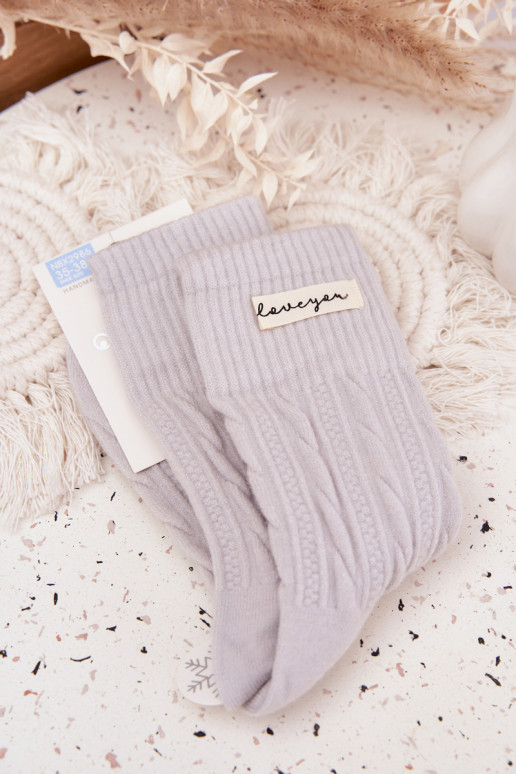 Inarm Sokken Dames Met INol grijs