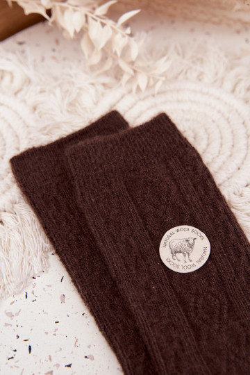 Sokken Dames INełniane CzekoladoIne