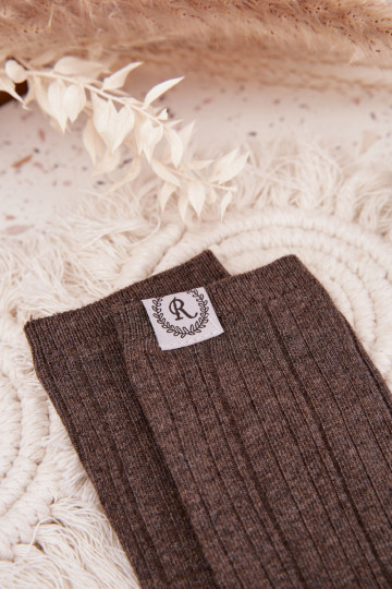 BaumZuollsocken mit Streifen Feminin graue Farbe