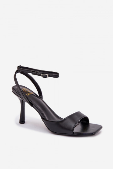 Dames sandalen met dunne hakken Eko Leer zInart Brisora