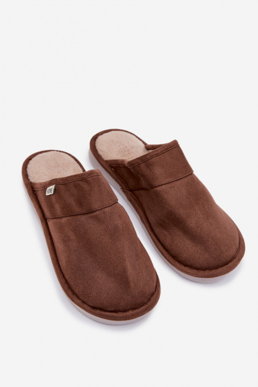 Chaussons Mâle marron Selomir