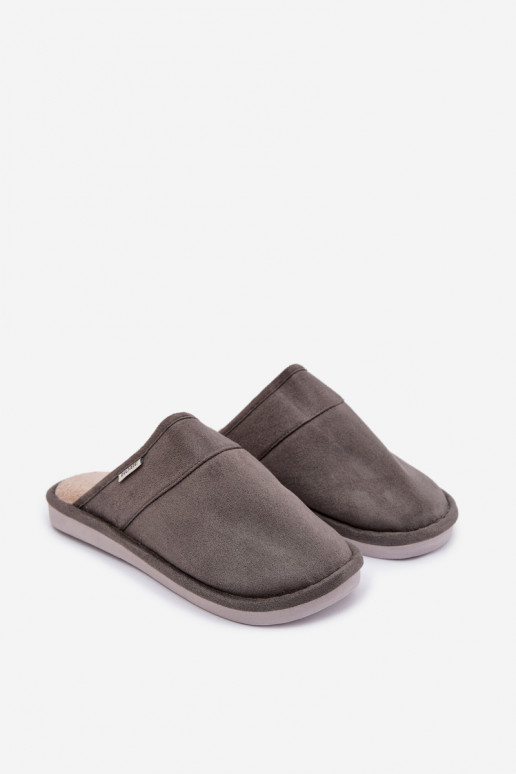 Slippers Het heeftnnen grijs Selomir