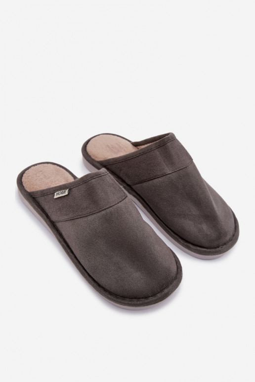 Slippers Het heeftnnen grijs Selomir