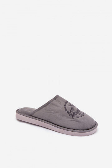 Heren grijze slippers „Tiranne"