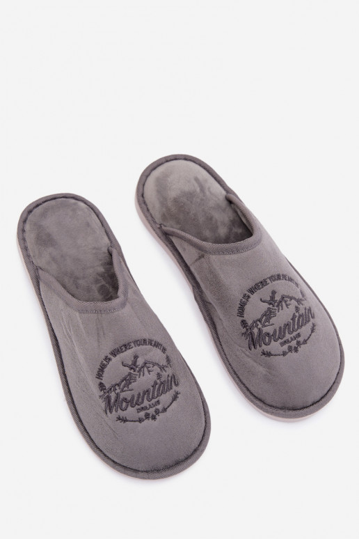 Het heeftnnen Slippers grijs Tiranne