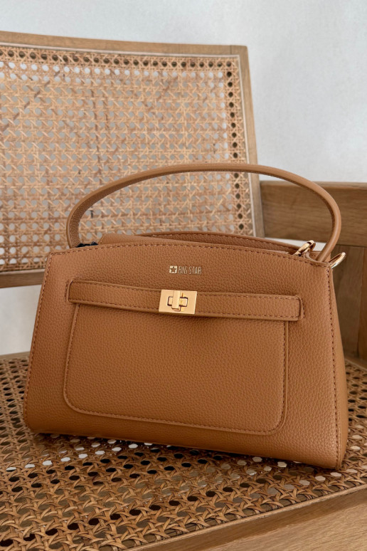 Handtas Big Star RR574056 bruine kleur