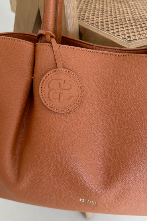 Große Damenhandtasche Big Star SS574006 braune