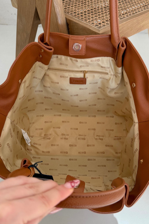 Grand sac à main Big Star SS574006 couleur marron