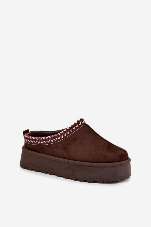 Faible Bottes de neige FémininHaftem avec une plateforme CzekoladoÀe Activérirya