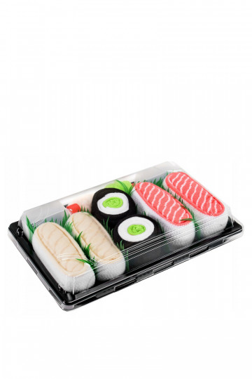 Regenboog sokken Sushi 3 Paren Botervis Het heeftki Komkommer Zalm