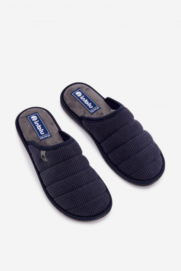 Schuhe hausgemacht Hausschuhe Männlich Inblu 91000032 Dunkelblau 2