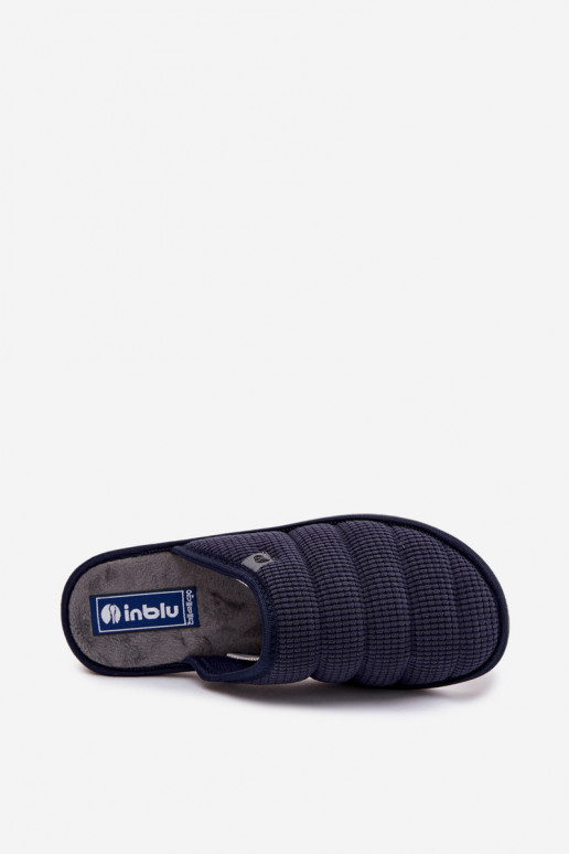 schoenen eigengemaakt Slippers Het heeftnnen Inblu 91000032 donkerblauIn