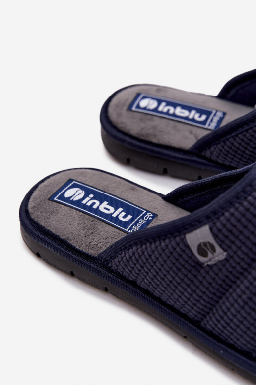 chaussures fait maison Chaussons Mâle Inblu 91000032 bleu foncé