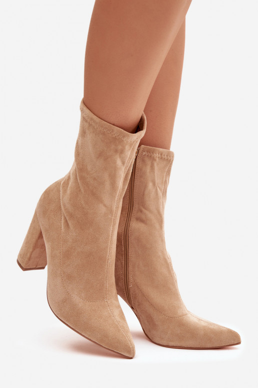 Bottes pour femmesPrzeszyciami beige Rosivelle