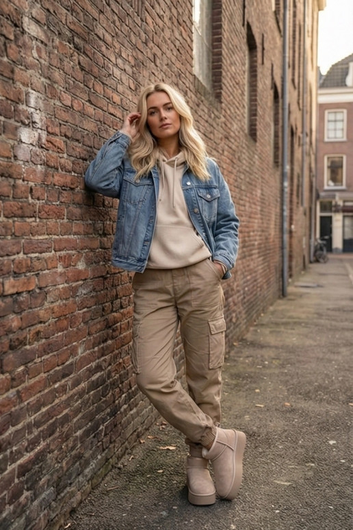 SneeuIn laarzen DamesOpturalnego van suèdeu beige Het heeftirene