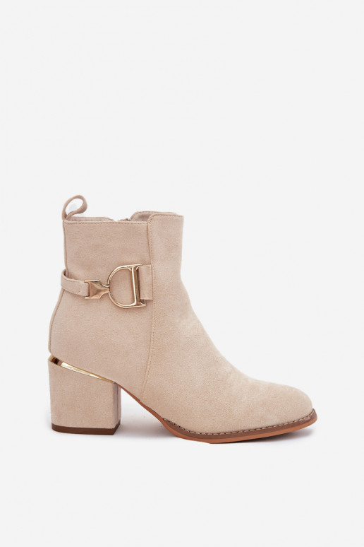 sich Zuarm laufen Damenstiefel Ze goldene Farbemi Elementami elfenbeinfarbe Ambrine