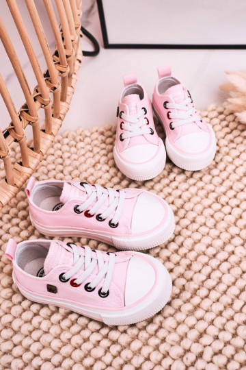 Kinderen Het klassieke model platte sneakers BIG STAR HH374197 roze 2
