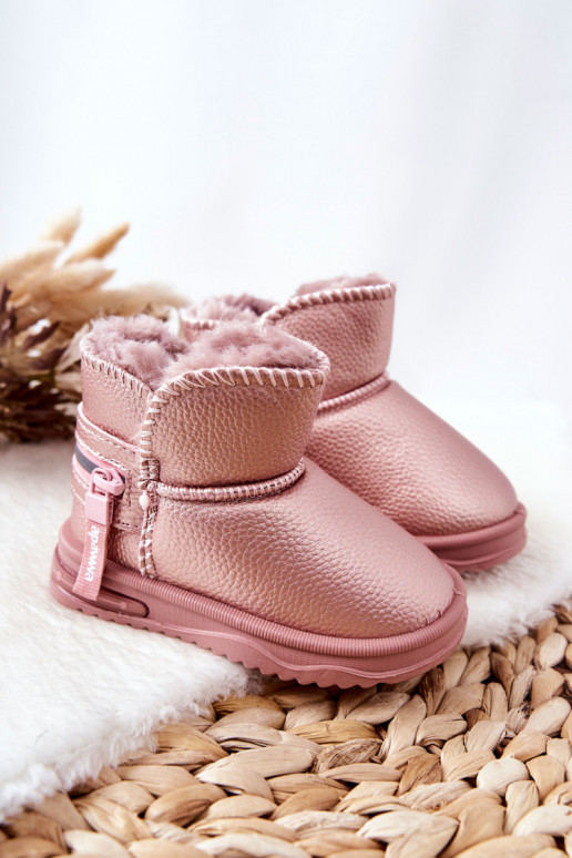 Schneestiefel für Kinder pinke Farbe Frosty