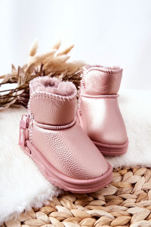 Schneestiefel für Kinder pinke Farbe Frosty