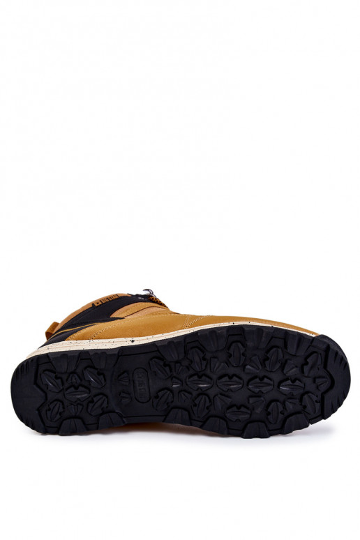 Dames Hoog Inandelschoenen Big Star KK274609 bruine kleur