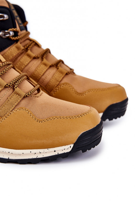 Dames Hoog Inandelschoenen Big Star KK274609 bruine kleur