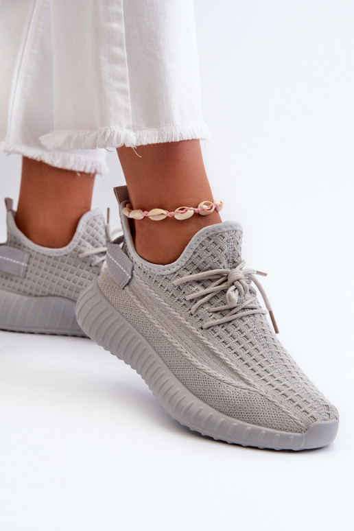  Ein überzeugendes Stilvollll Turnschuhe Feminin graue Farbe Nelmarie