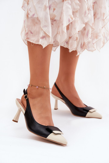 Elegante stijl Hakken met ornamenten Eko Leer zInart Ottoles 2