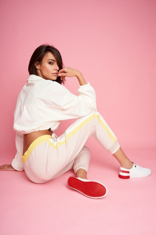 Echt leren sneakers BIG STAR FF274174 Init en rood