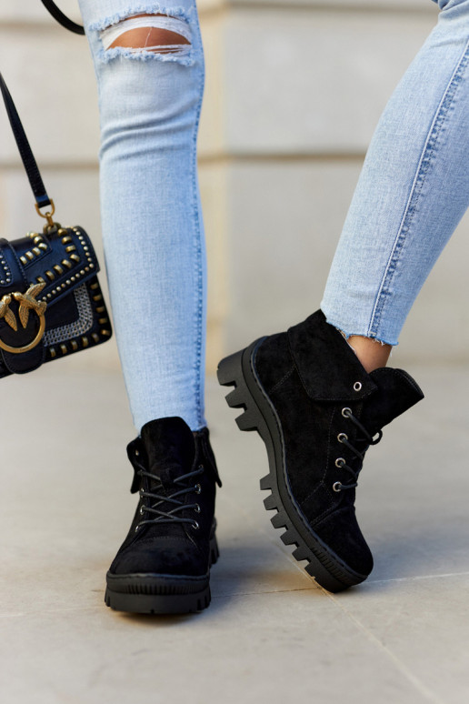 van suède Lente Laarzen schoenen met riemen zInart Dalles