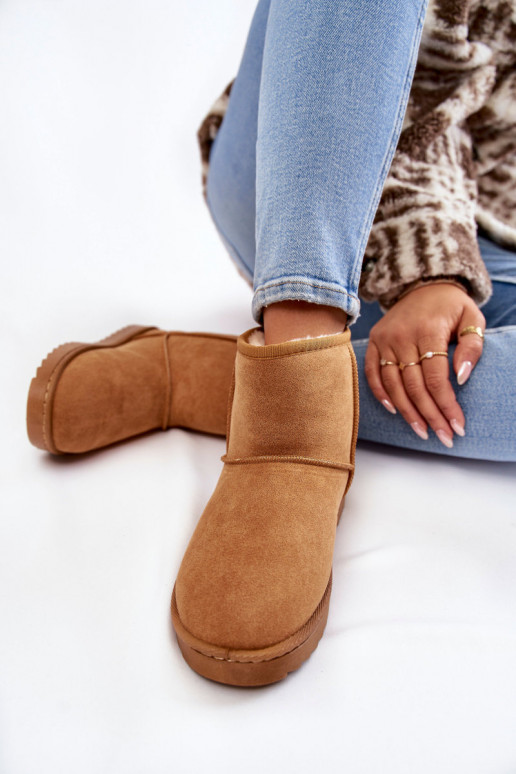 Féminin réchauffer Bottes Bottes de neige marron Virgina