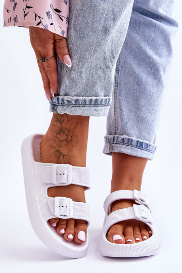 Damesschuimslippers Met Strepen Initte kleur Sharmen 2