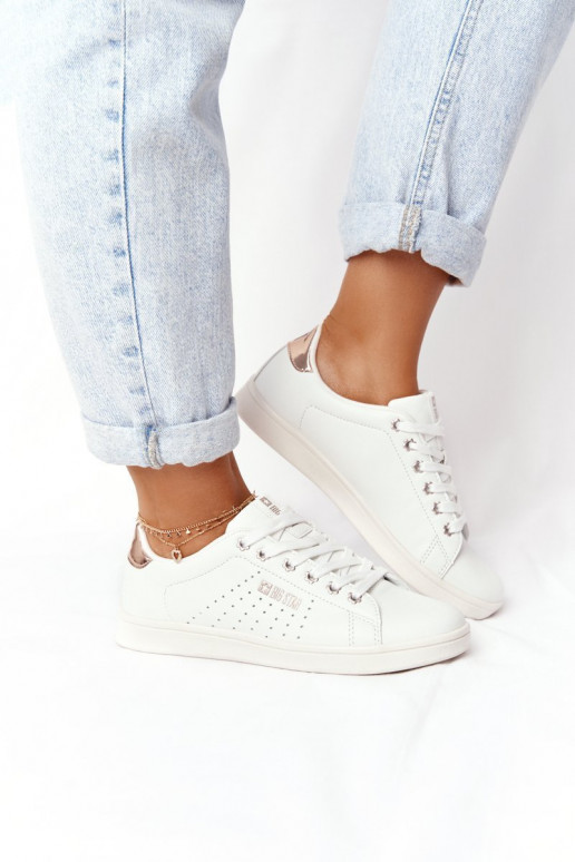 Echt leren sneakers BIG STAR DD274583 INit-koper kleuren