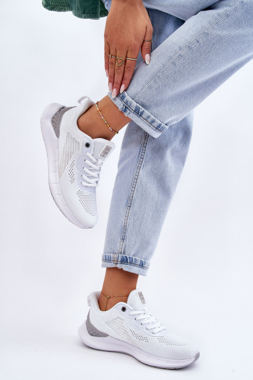 Féminin  baskets Memory Foam System Big Star LL274297 couleur blanche