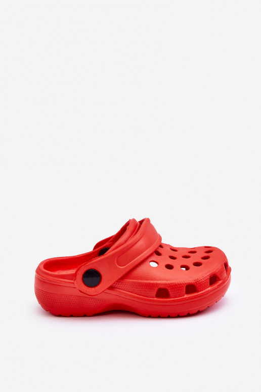 LichtgeInicht pantoffels Kinder Crocs Slippers rood Percy