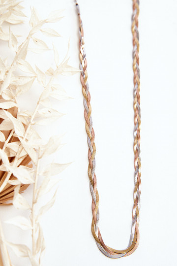 Chaîne élégante Serpent Multicolore