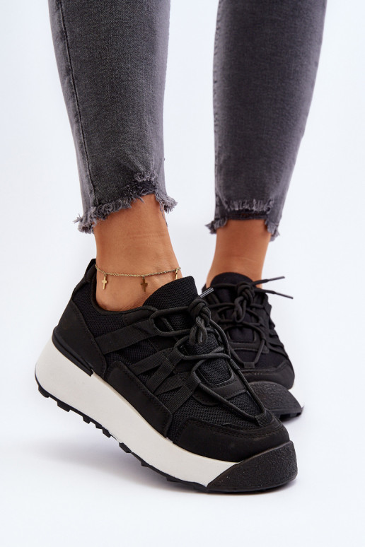 Sportschuhe für Damen, Turnschuhe schZuarze Farbe Phyrena