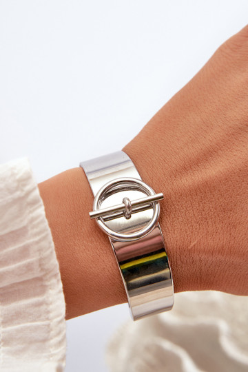 Armband Dames met ornamenten Stal NierdzeInna zilvere kleur