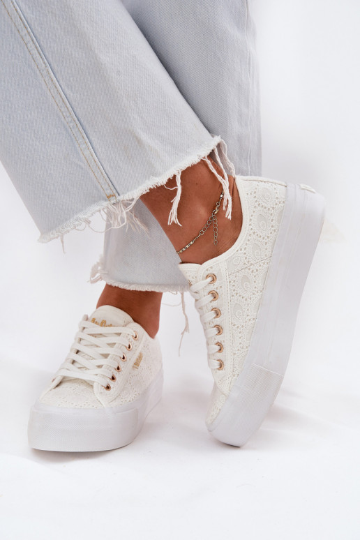 Vrijetijdsschoenen met kant Lee Cooper LCIN-25-31-3438L Initte kleur