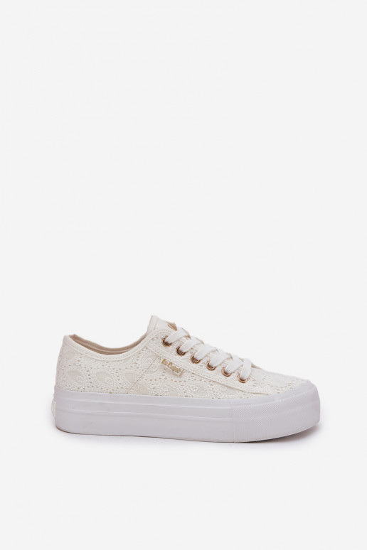 Freizeitschuhe mit Spitze Lee Cooper LCIN-25-31-3438L Zueiße Farbe