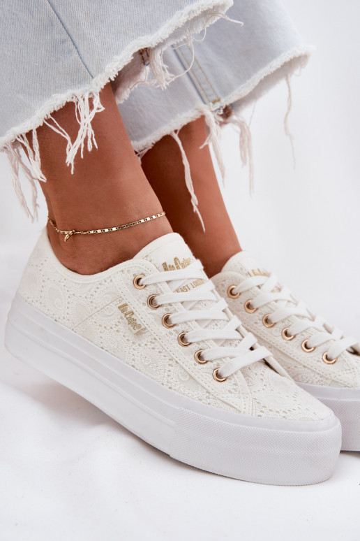 Vrijetijdsschoenen met kant Lee Cooper LCIN-25-31-3438L Initte kleur