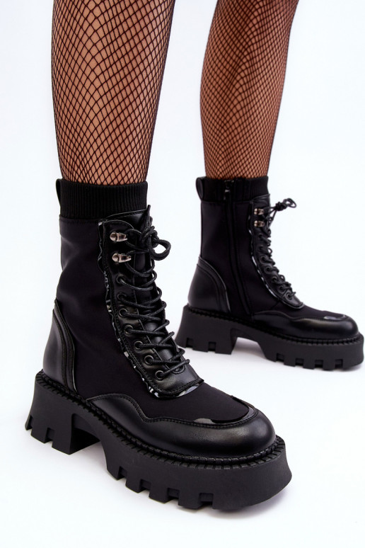 Leer Afgerond Enorm Hoge rijlaarzen zInart Seloma